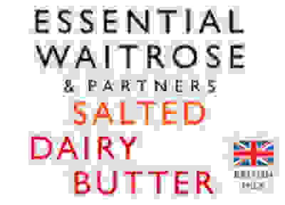 Waitrose Essentials Salted Dairy Butter 500g image