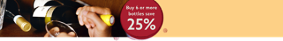 Buy 6 or more bottles save 25%