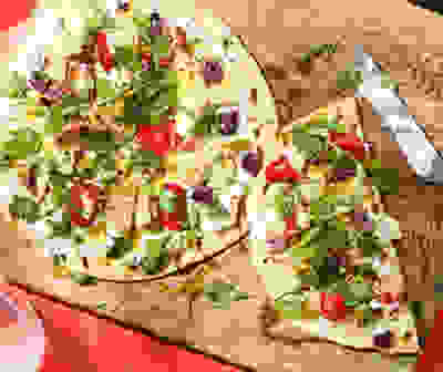 Antipasti flatbreads