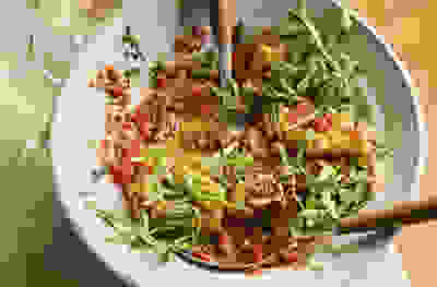 BLT pasta
