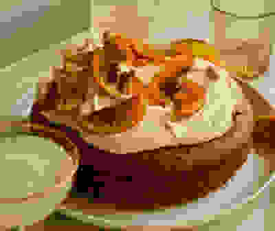 Blush orange & ginger cake