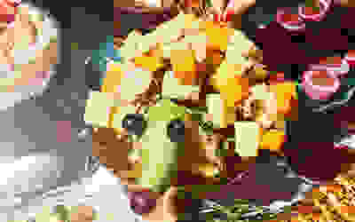 Cheeseboard hedgehog 