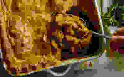 chicken curry pie