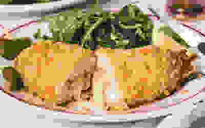 Baked chicken cordon bleu