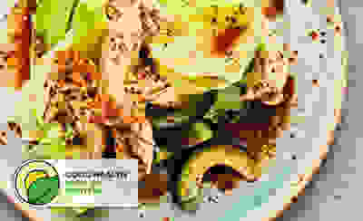 Chicken & cucumber salad with Sichuan pepper