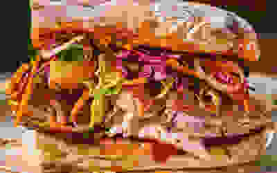 The ultimate leftover turkey sandwich