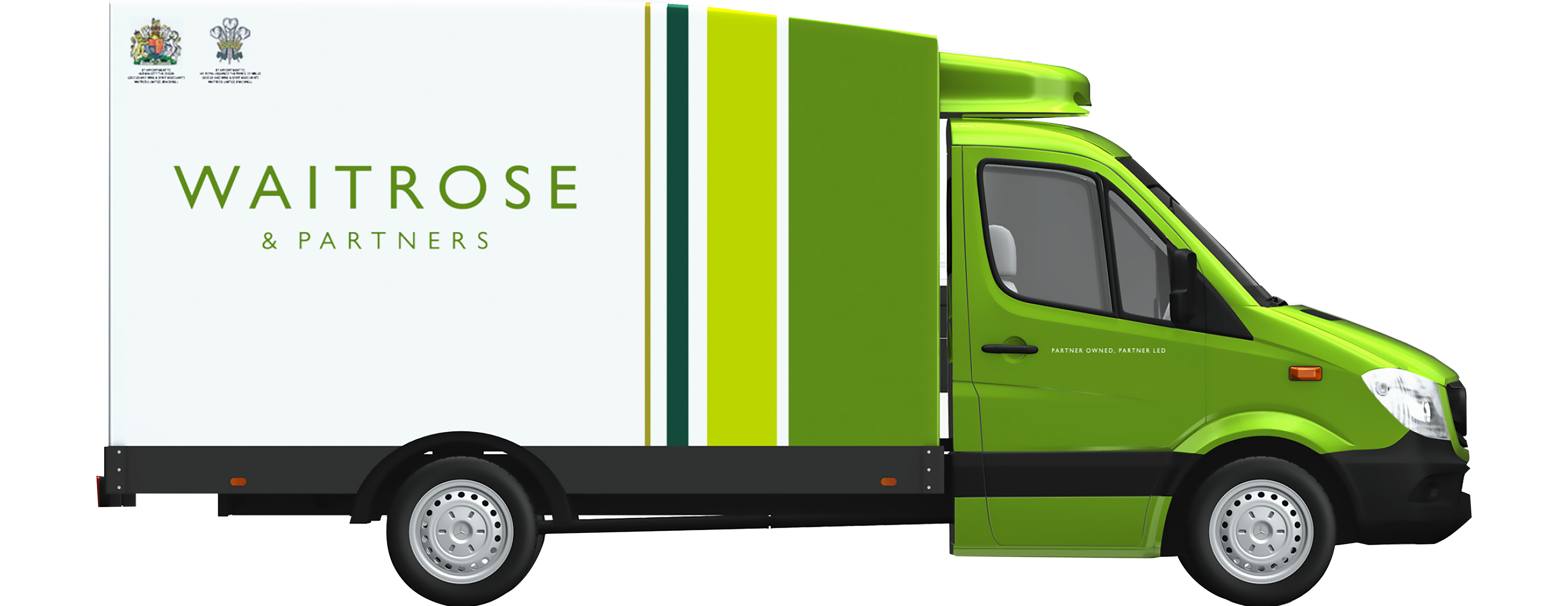 Waitrose delivery van