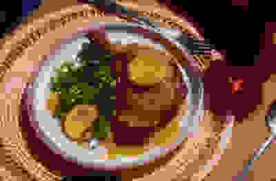 Cheat’s duck à l’orange