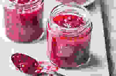 Easy raspberry jam