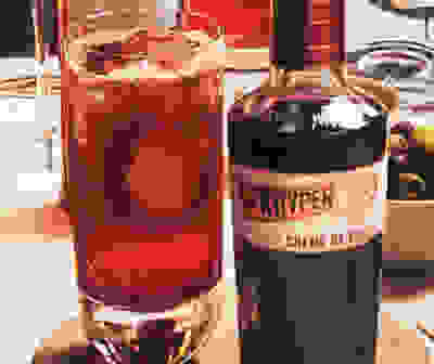 Espresso tonic royale