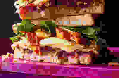 Festive feast sandwich