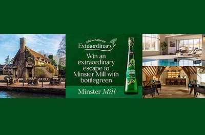Win an extraordinary escape to Minster Mill with bottlegreen