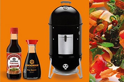 Win a Weber barbecue with Kikkoman sauces