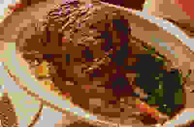 Herb & spice roast leg of lamb