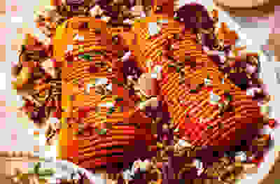 Herby Hasselback squash