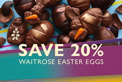 Save 20% on Waitrose Easter eggs