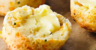 Triple cheese scones