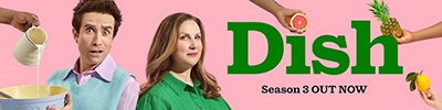 Dish Season 3 out 5 April 2023 - Image of Nick Grimshaw and Angela Hartnett