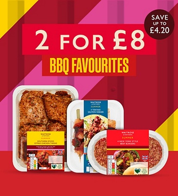 2 for £8 BBQ favourites
