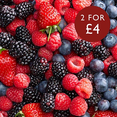 2 for £4 Summer berries