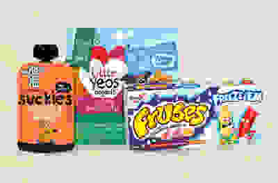 Image of kids yoghurts and pouches - just for kids