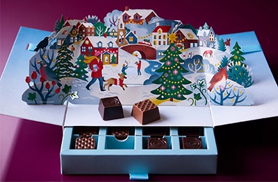 Winter Village Chocolate Box