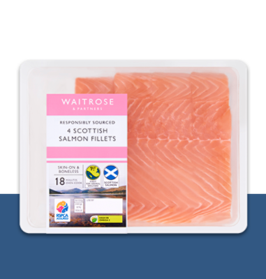 Waitrose 4 Scottish Salmon Fillets