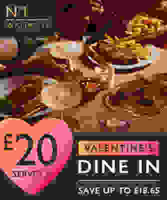 £20 Valentine’s Dine In | Serves 2