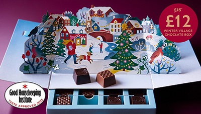 SAVE £3 Winter Village Chocolate Box