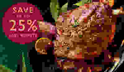 Save up to 25% on easy roast