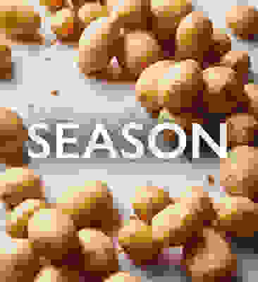 In season now - Baby new potatoes
