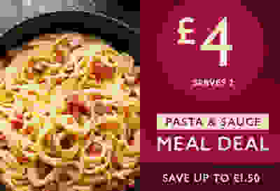 £4 Fresh Pasta & Sauce