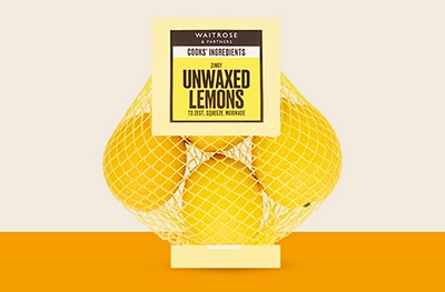 Cooks' Ingredients Unwaxed Lemons