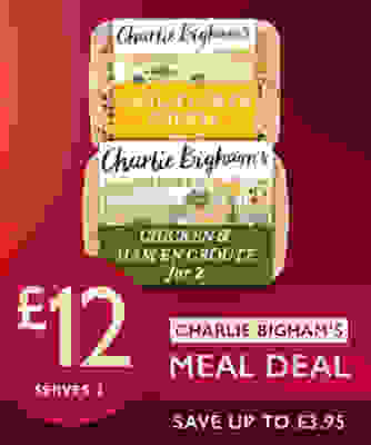 £12 Charlie Bigham's Meal Deal – Choose 1 main + 1 side