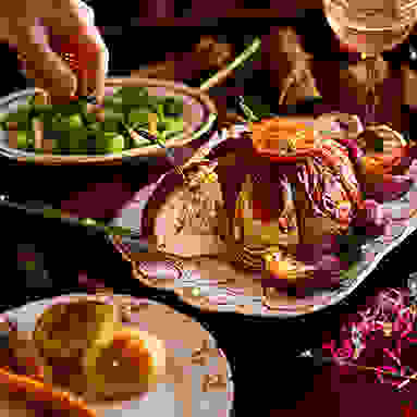 No.1 Freerange Turkey Bauble and sides