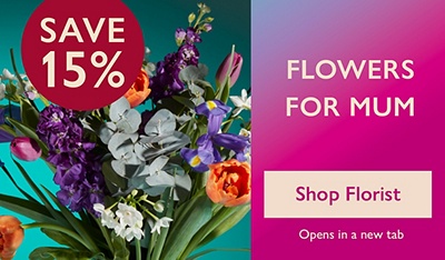 Save 15% - Flowers for mum - Shop Waitrose Florist