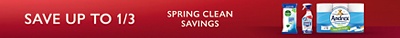 Save up to 1/3  - Spring Clean Savings