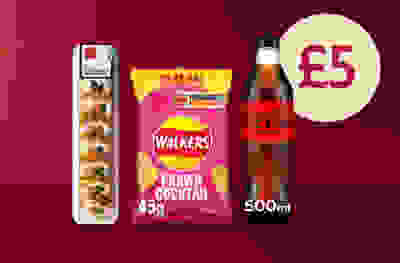 £5 Lunch Meal Deal | 1 main + 1 snack + 1 drink