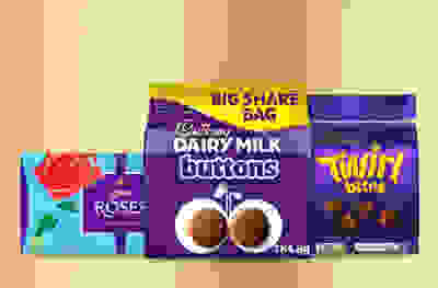 Cadbury sharing chocolate