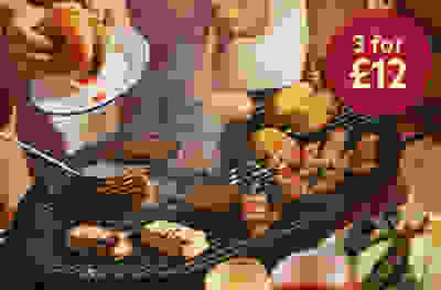 3 for £12 Summer BBQ