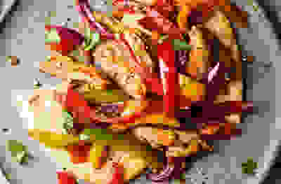 Chicken & pepper shawarma