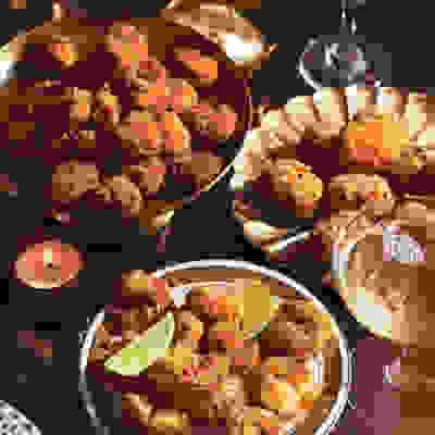 Frozen party food