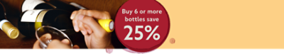 Buy 6 or more bottles save 25%