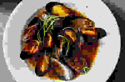 Shetland mussels
