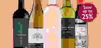 Save up to 25% Great-quality wine