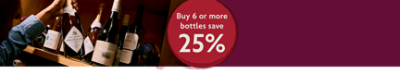 Buy 6 or more bottles save 25%