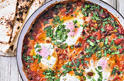 Mexican-style eggs