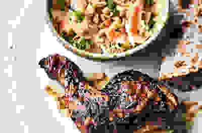 Image of Jerk chicken with papaya slaw recipe