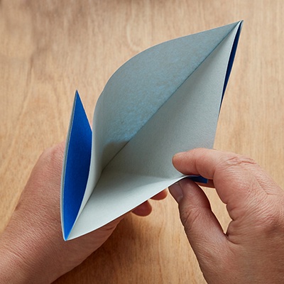 Origami step