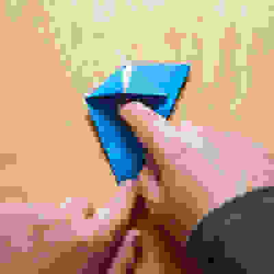 Origami step